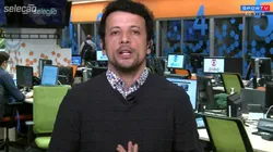 Foto: Reprodução/SporTV - André Hernán traz informação privilegiada de possível reforço de Bustos na janela