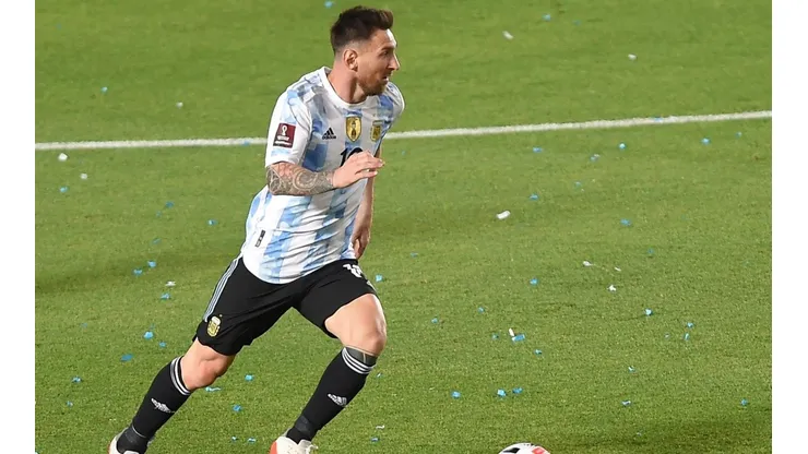FotoBaires/AGIF - Messi pela Argentina.