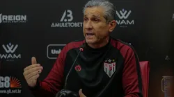 Foto: (Flickr Oficial Atlético-GO/Bruno Corsino) - Jorginho foi oficialmente apresentado pelo Dragão nesta quarta (18)