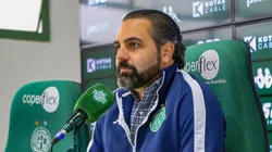 Foto: (Thomaz Marostegan/Guarani FC) - Ricardo Moisés, presidente do Guarani, se pronunciou depois do protesto de torcedores