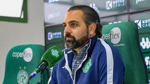Foto: (Thomaz Marostegan/Guarani FC) - Ricardo Moisés, presidente do Guarani, se pronunciou depois do protesto de torcedores