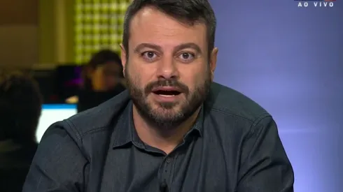 Foto: Reprodução/SporTV - Eric Faria criticou coletiva de Paulo Sousa que escancarou problemas com Diego Alves