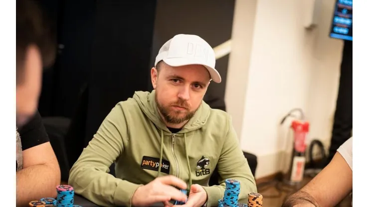 Patrick Leonard se manteve na liderança de ranking online (Foto: Partypoker Live)