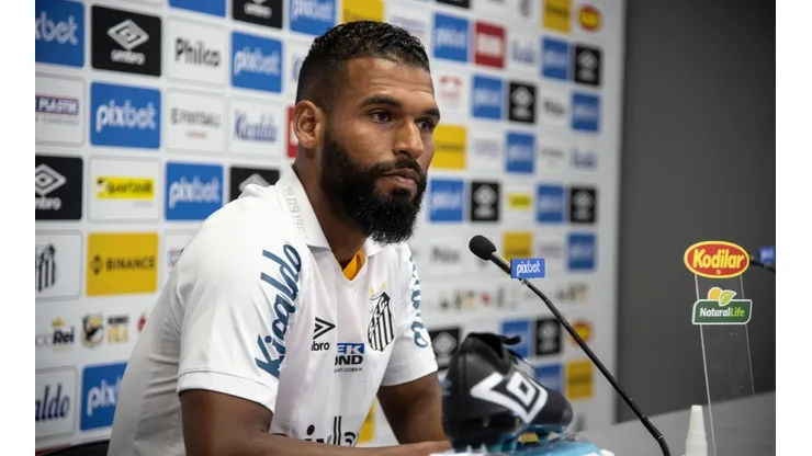 Foto: Ivan Storti/Santos FC - Willian Maranhão está em má fase no Santos e não é relacionado há quatro jogos