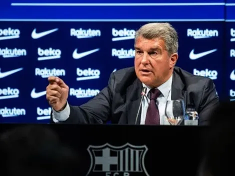 “Posso garantir”; Laporta fala sobre negociações e crava centroavante no Barcelona