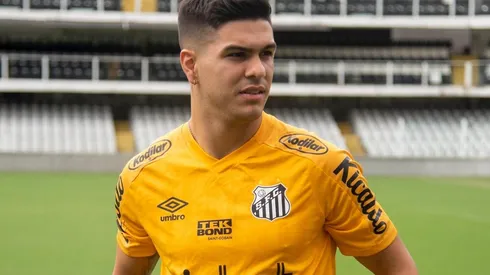 Foto: Ivan Storti/Santos FC/Divulgação - Rodrigo Fernández: em alta no Santos