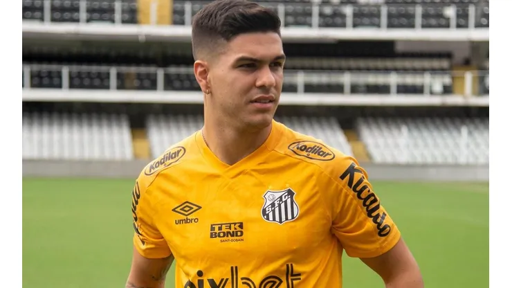 Foto: Ivan Storti/Santos FC/Divulgação - Rodrigo Fernández: em alta no Santos
