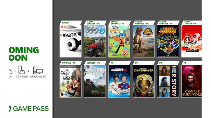 Jurassic World Evolution 2, Sniper Elite 5 e mais outros jogos chegam no Xbox Game Pass