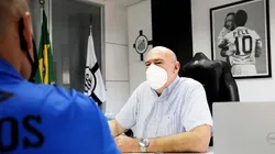 Foto: Pedro Ernesto Guerra Azevedo/Santos FC - Rueda viu elenco do Santos se chatear por dívidas ainda de 2021