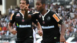 Foto: Marcelo Sadio/vasco.com.br - Diego Souza (à esquerda) admitiu conversas para retornar ao Vasco em 2022