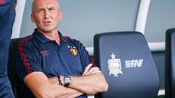 GIlmar dal Pozzo é técnico do Sport desde março (Foto: Alisson Frazao/AGIF)