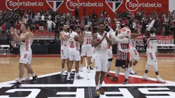 São Paulo empatou a série contra Franca. Foto: Rubens Chiri - site oficial São Paulo FC