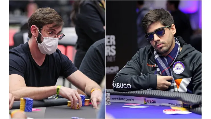 Pedro Garagnani e Douglas Lopes forraram pesado no GGPoker (Fotos: BSOP)