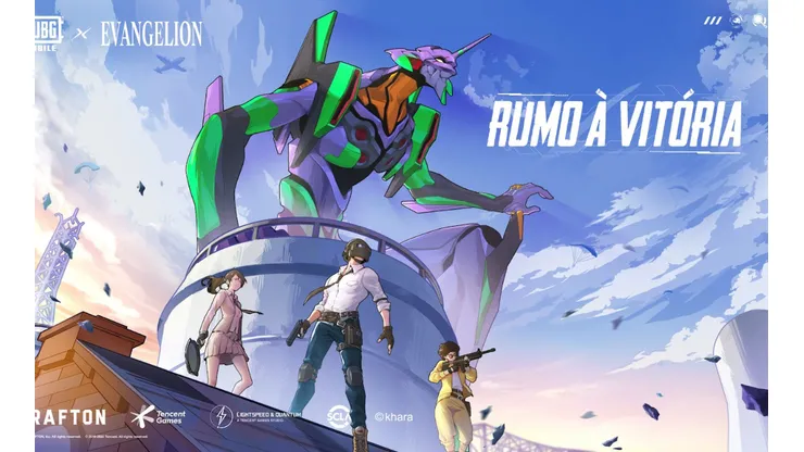 PUBG Mobile recebe crossover com Evangelion, incluindo modo de jogo e skins do anime