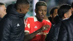 Luiz Erbes/AGIF - Vitão comemorando gol contra o Juventude.