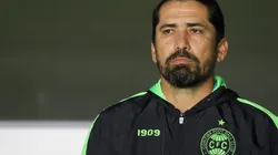 Foto: Fernanda Luz/AGIF - Morínigo: defendeu a estratégia do Coritiba contra o Santos