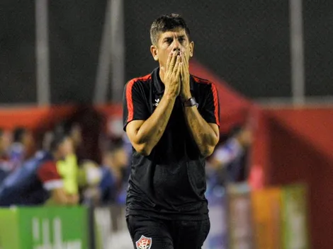 Fabiano Soares analisa eliminação do Vitória, justifica escolhas em campo e promete reação; CONFIRA