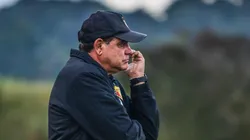 Divulgação/Brusque FC. Waguinho Dias procura alternativas para suprir desfalques em campo