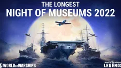 World of Warships anuncia evento Longest Night of Museums 2022 em apoio a museus navais