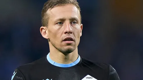 Foto: Jose Manuel Alvarez/Quality Sport Images/Getty Images/Portugal - Lucas Leiva: cria do Grêmio está em fim de contrato na Lazio-ITA