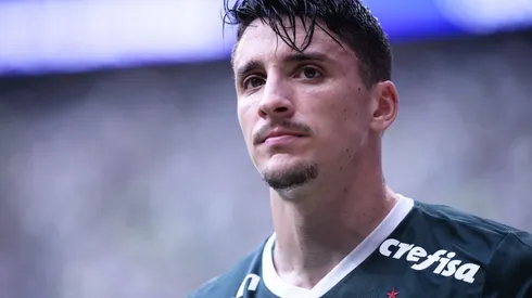 Piquerez se lesionou e está fora no Palmeiras (Foto: Ettore Chiereguini/AGIF)