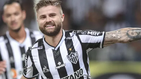 Foto: Pedro Souza / Atlético / Divulgação - Sasha: de volta ao time titular do Galo