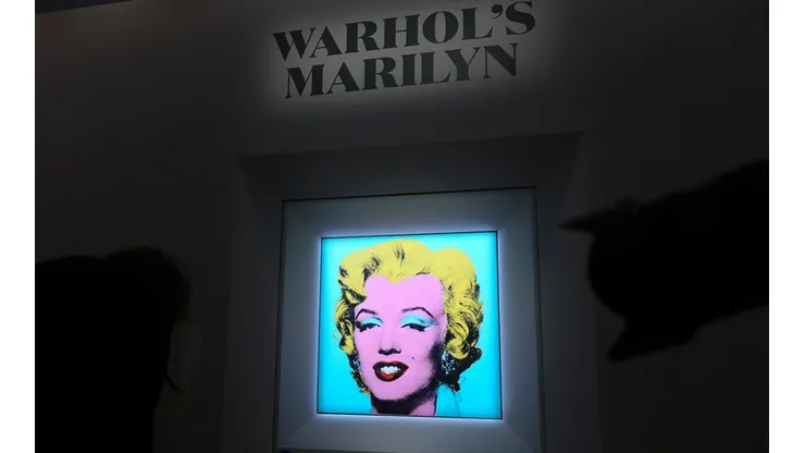 Retrato de Marilyn Monroe foi leiloado por US$195 milhões