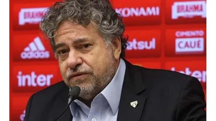 Julio Casares, presidente do São Paulo (Foto: Twitter oficial do São Paulo)