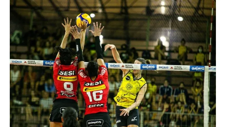 Praia Clube venceu o Sesi Bauru na semifinal. Foto: Eliezer Esportes/Praia Clube