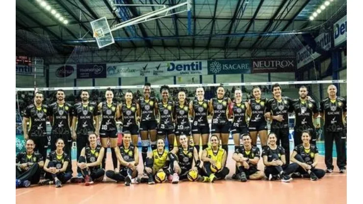 Dentil/Praia Clube fez 3 a 0 no San Martin (BOL) - Foto: Créditos Eliezer Esportes/ Praia Clube
