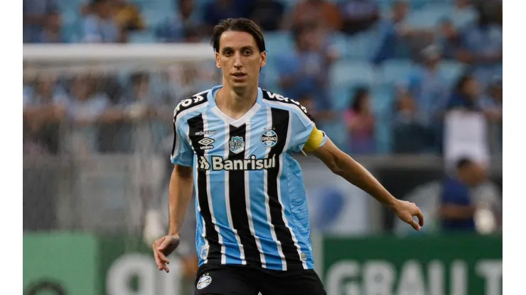 Foto: (Maxi Franzoi/AGIF) - Pedro Geromel tem sido uma das principais peças de Roger Machado no sistema defensivo do Grêmio