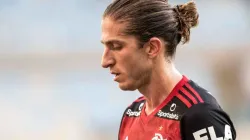 Foto: Alexandre Vidal/CRF - Filipe Luís sentiu dores em partida contra o Talleres