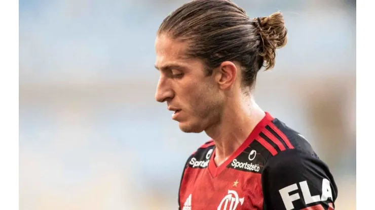 Foto: Alexandre Vidal/CRF - Filipe Luís sentiu dores em partida contra o Talleres