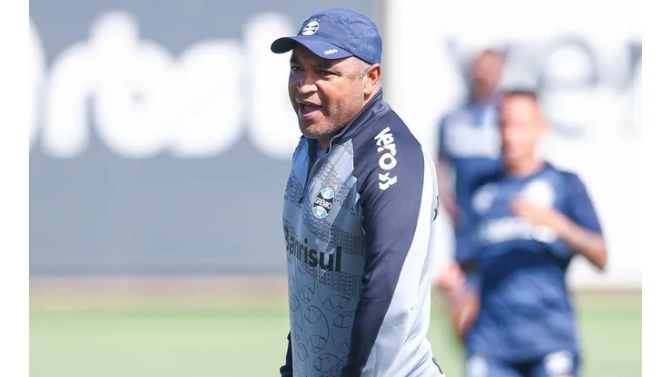 Foto: Renan Jardim/Grêmio/Divulgação - Roger Machado: chegou a elogiar o jovem em entrevista recente