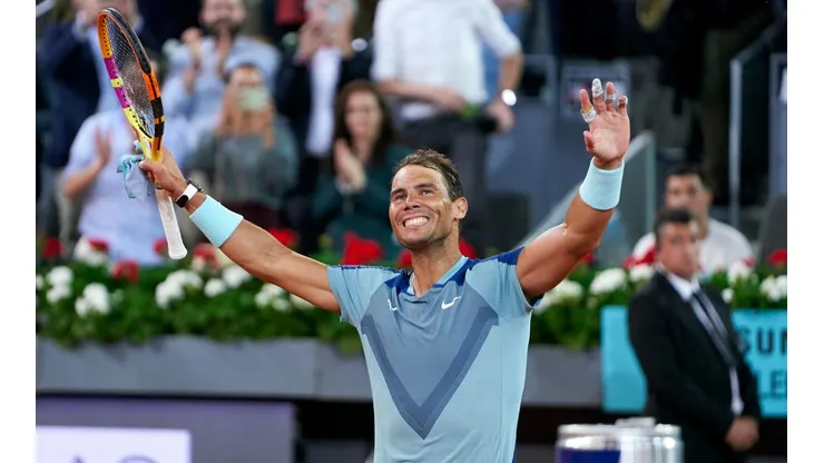 Mateo Villalba/Quality Sport Images/Getty Images - Rafael Nadal estreou com vitória em Madrid