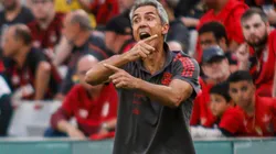 Paulo Sousa no comando do Flamengo (Foto: Gabriel Machado/AGIF)