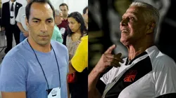 Foto Edmundo: Daniel Ramalho/AGIF e Foto Roberto Dinamite: Thiago Ribeiro/AGIF | Dinamite opina sobre ídolos do CRVG