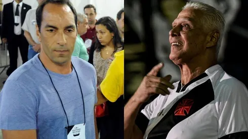 Foto Edmundo: Daniel Ramalho/AGIF e Foto Roberto Dinamite: Thiago Ribeiro/AGIF | Dinamite opina sobre ídolos do CRVG