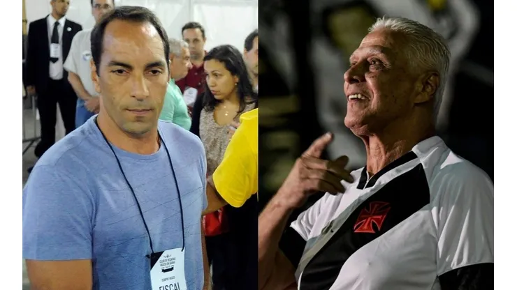 Foto Edmundo: Daniel Ramalho/AGIF e Foto Roberto Dinamite: Thiago Ribeiro/AGIF | Dinamite opina sobre ídolos do CRVG