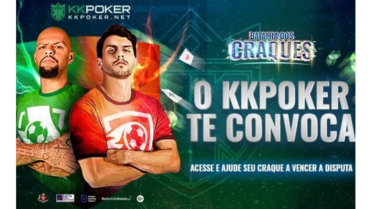 Batalha dos craques no KKPoker terá transmissão na Twitch (Foto: Divulgação)