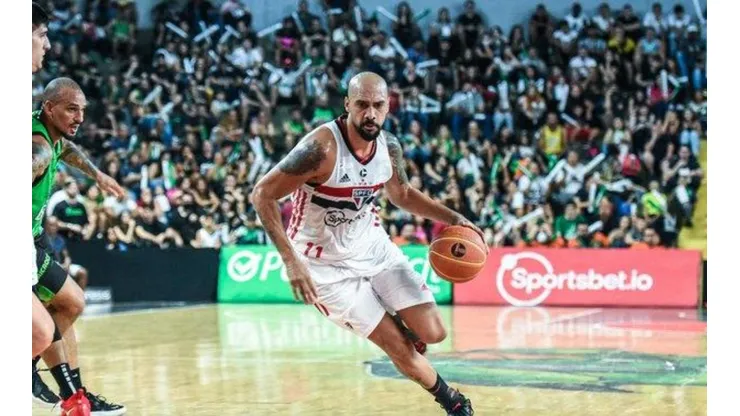 Victor Lira/Bauru Basket - Marquinhos, atleta do São Paulo
