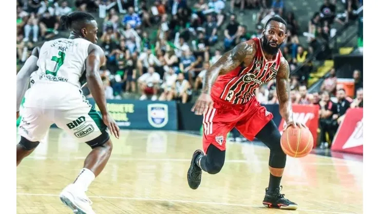 São Paulo venceu o Bauru Basket e avançou à semifinal do NBB — Foto: Victor Lira/Bauru Basket