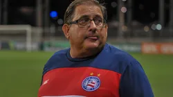 Foto: Jhony Pinho/AGIF - Guto Ferreira: técnico pediu "pés no chão" ao grupo do Bahia