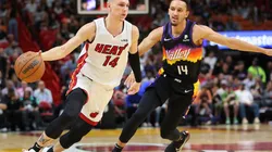 Michael Reaves/Getty Images - Heat sai na frente na semifinal de conferência