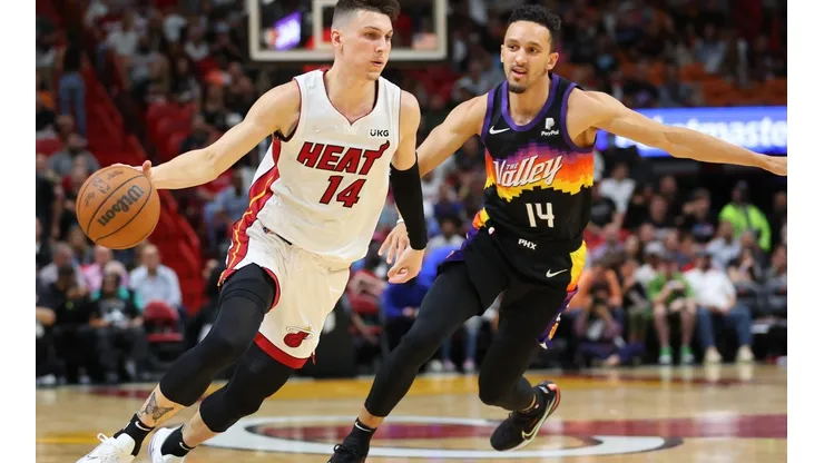 Michael Reaves/Getty Images - Heat sai na frente na semifinal de conferência