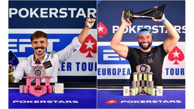 Yuri Martins e Lucas Scafini venceram torneios no EPT Monte Carlo (Foto: Tomas Stacha/EPT)