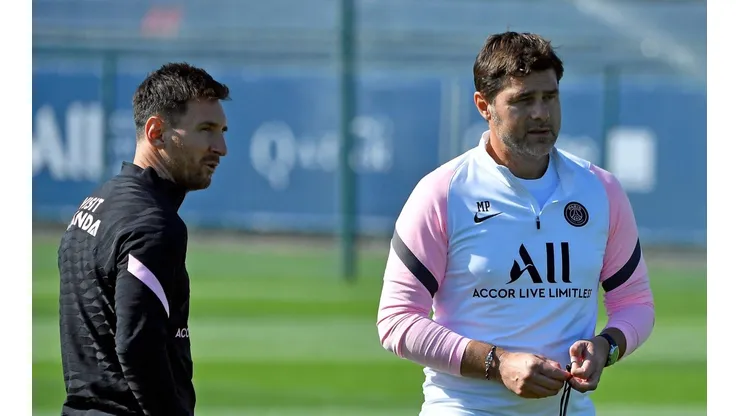 Foto: Aurelien Meunier - PSG / Colaborador Getty Images | Pochettino reconheceu o talento de Messi