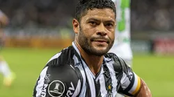 Alessandra Torres/AGIF/ Goiás acusa Hulk de quebrar porta do vestiário da arbitragem; atacante se manifesta.