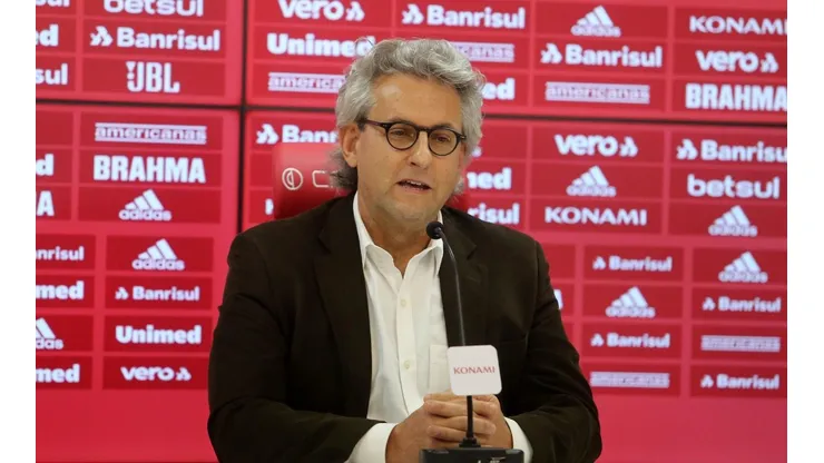 Foto: Ricardo Duarte/Internacional/Divulgação - Emílio Papaléo Zin: VP do Inter atualizou a situação do zagueiro