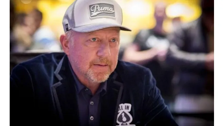 Depois de aposentar do tênis Boris Becker se dedicou ao poker (Foto: Alin Ivanoc/PokerStars)